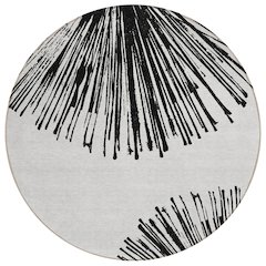 Chantille ACN642 Black 8' x 8' Rug