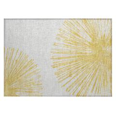 Chantille ACN642 Gold 1'8" x 2'6" Rug