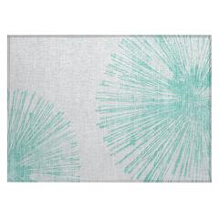 Chantille ACN642 Teal 1'8" x 2'6" Rug