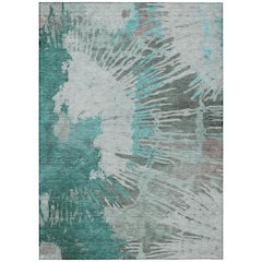 Chantille ACN645 Teal 2'6" x 3'10" Rug