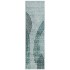 Chantille ACN657 Green 2'3" x 7'6" Rug