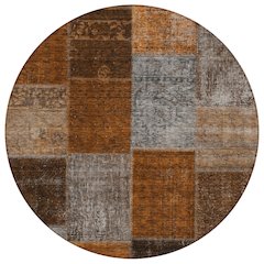 Chantille ACN663 Orange 8' x 8' Rug
