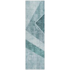 Chantille ACN671 Teal 2'3" x 7'6" Rug