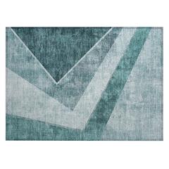 Chantille ACN671 Teal 1'8" x 2'6" Rug