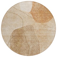 Chantille ACN672 Orange 8' x 8' Rug