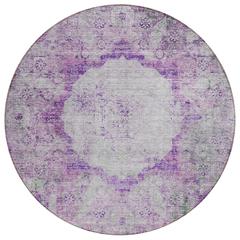 Chantille ACN675 Purple 8' x 8' Rug