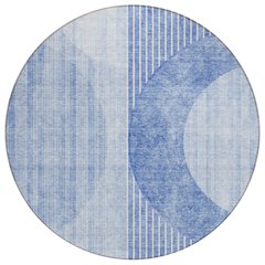 Chantille ACN676 Blue 8' x 8' Rug