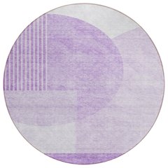 Chantille ACN678 Purple 8' x 8' Rug