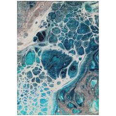 Chantille ACN682 Teal 2'6" x 3'10" Rug