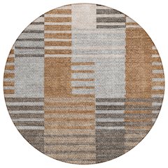 Chantille ACN687 Orange 8' x 8' Rug