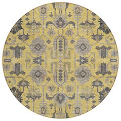 Chantille ACN697 Gold 8' x 8' Rug