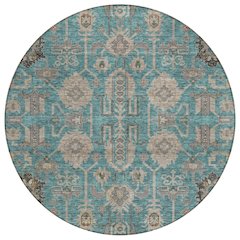 Chantille ACN697 Teal 8' x 8' Rug