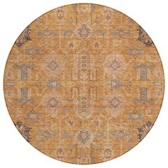 Chantille ACN697 Orange 8' x 8' Rug