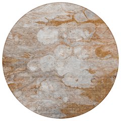 Chantille ACN698 Orange 8' x 8' Rug