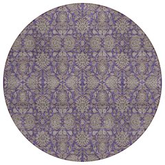 Chantille ACN702 Purple 8' x 8' Rug