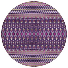 Chantille ACN708 Purple 8' x 8' Rug