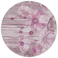 Chantille ACN712 Purple 8' x 8' Rug