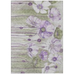 Chantille ACN712 Purple 2'6" x 3'10" Rug