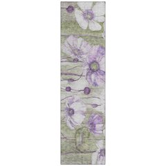 Chantille ACN712 Purple 2'3" x 7'6" Rug