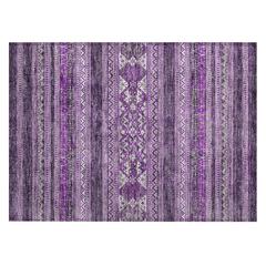 Chantille ACN714 Purple 1'8" x 2'6" Rug