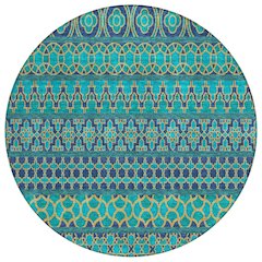 Chantille ACN726 Teal 8' x 8' Rug