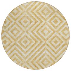 Chantille ACN733 Gold 8' x 8' Rug