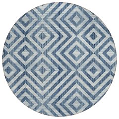 Chantille ACN733 Blue 8' x 8' Rug
