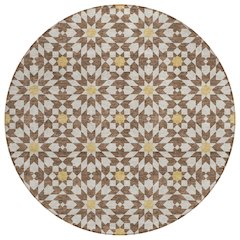 Chantille ACN734 Brown 8' x 8' Rug