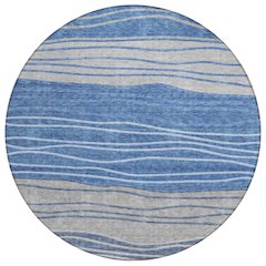 Chantille ACN735 Blue 8' x 8' Rug