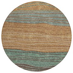 Chantille ACN735 Orange 8' x 8' Rug