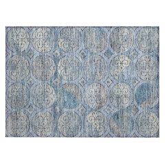 Chantille ACN738 Blue 1'8" x 2'6" Rug
