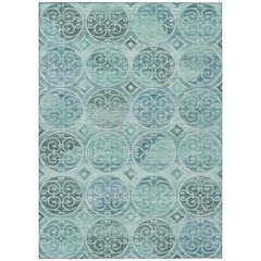 Chantille ACN738 Teal 2'6" x 3'10" Rug