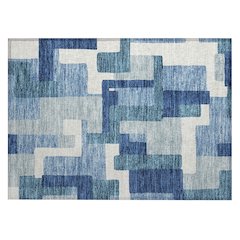 Chantille ACN740 Blue 1'8" x 2'6" Rug
