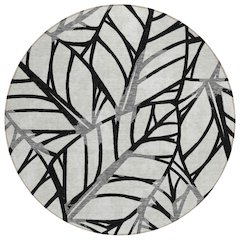 Chantille ACN741 Black 8' x 8' Rug