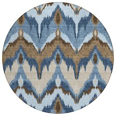 Chantille ACN743 Blue 8' x 8' Rug