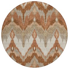 Chantille ACN743 Orange 8' x 8' Rug