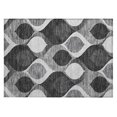 Chantille ACN749 Black 1'8" x 2'6" Rug
