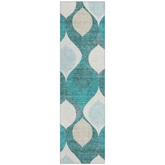Chantille ACN749 Teal 2'3" x 7'6" Rug