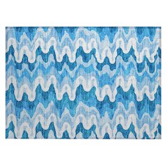 Chantille ACN750 Blue 1'8" x 2'6" Rug