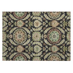Chantille ACN751 Black 1'8" x 2'6" Rug