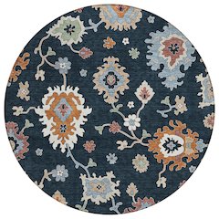 Chantille ACN753 Black 8' x 8' Rug