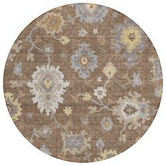 Chantille ACN753 Brown 8' x 8' Rug