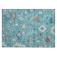 Chantille ACN753 Teal 1'8" x 2'6" Rug