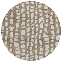 Chantille ACN754 Brown 8' x 8' Rug