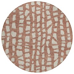Chantille ACN754 Orange 8' x 8' Rug