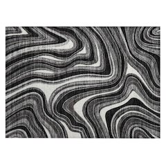 Chantille ACN756 Black 1'8" x 2'6" Rug