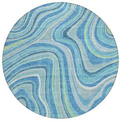 Chantille ACN756 Blue 8' x 8' Rug