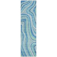 Chantille ACN756 Blue 2'3" x 7'6" Rug