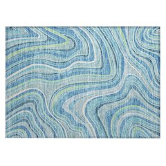 Chantille ACN756 Blue 1'8" x 2'6" Rug
