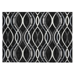 Chantille ACN757 Black 1'8" x 2'6" Rug